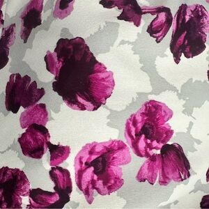 Banana Republic Pink and Gray Floral Dress